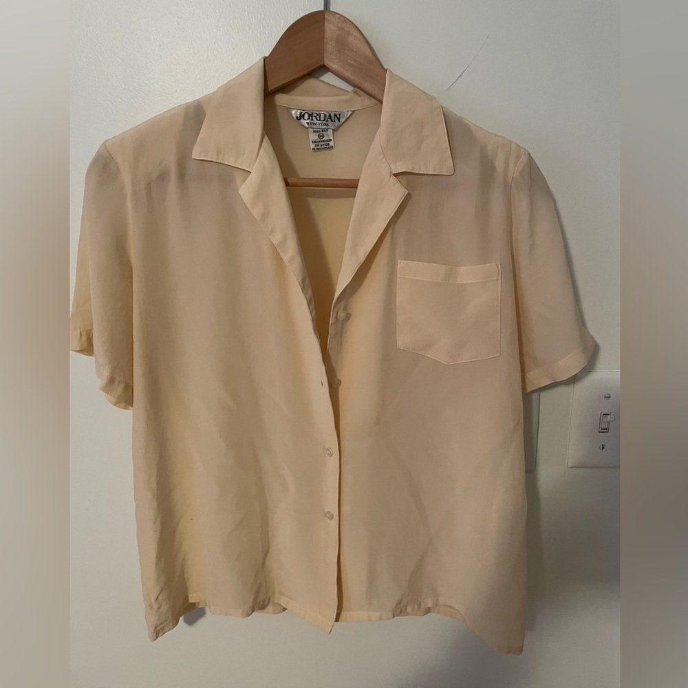 100 % Silk blouse by Jordan New York
